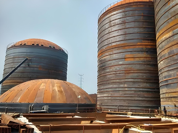 宁津焦粉钢板仓